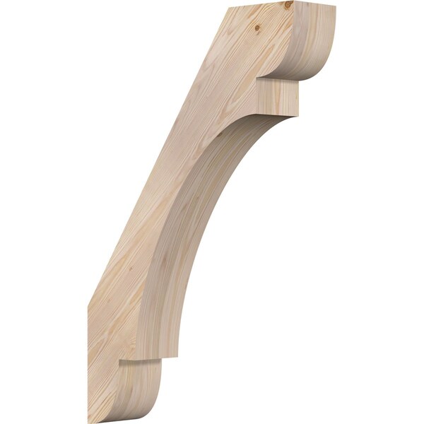 Ekena Millwork 5 1/2"W x 24"D x 36"H Olympic Smooth Knee Brace, Douglas Fir BRC06X24X36OLY00SDF - main